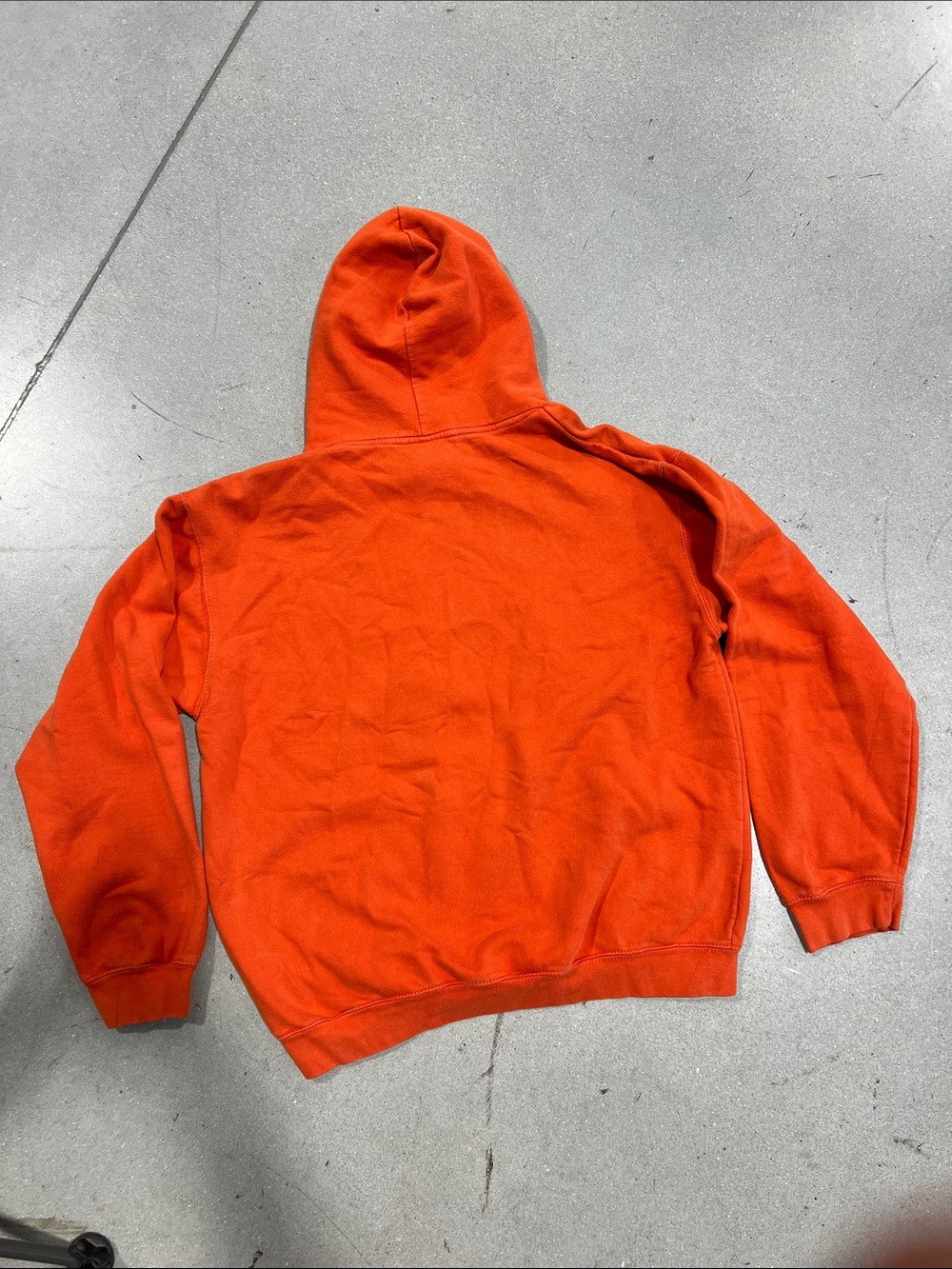 NCAA Orange Auburn Arch Logo Crewneck Hoodie - Picture 6 of 6